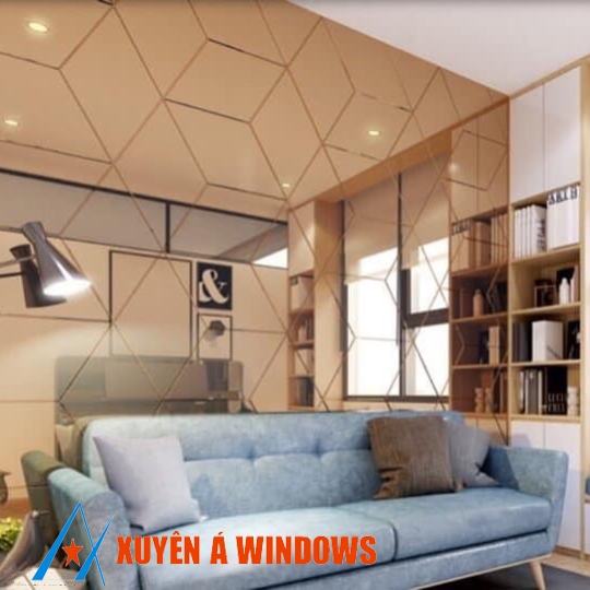 KÍNH THỦY ỐP TƯỜNG TRANG TRÍ 004