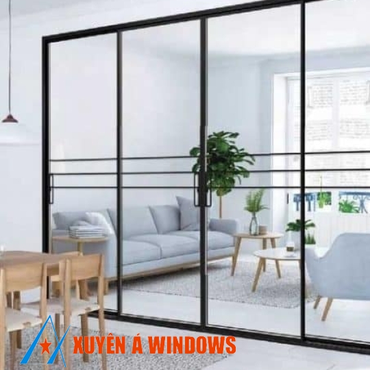 CỬA LÙA 4 CÁNH  HỆ SLIM