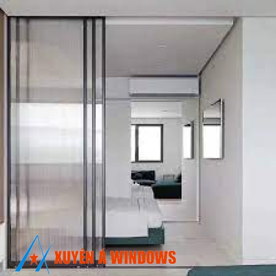 CỬA LÙA 3 CÁNH  HỆ SLIM