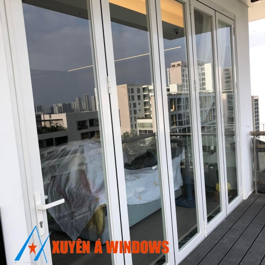 CỬA NHÔM XINGFA LÙA  XẾP BÌNH TÂN
